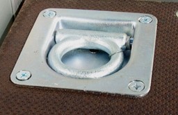 Zeige Details für Einbau-Zurrmulde ausklappbar Bild von Einbau-Zurrmulde ausklappbar