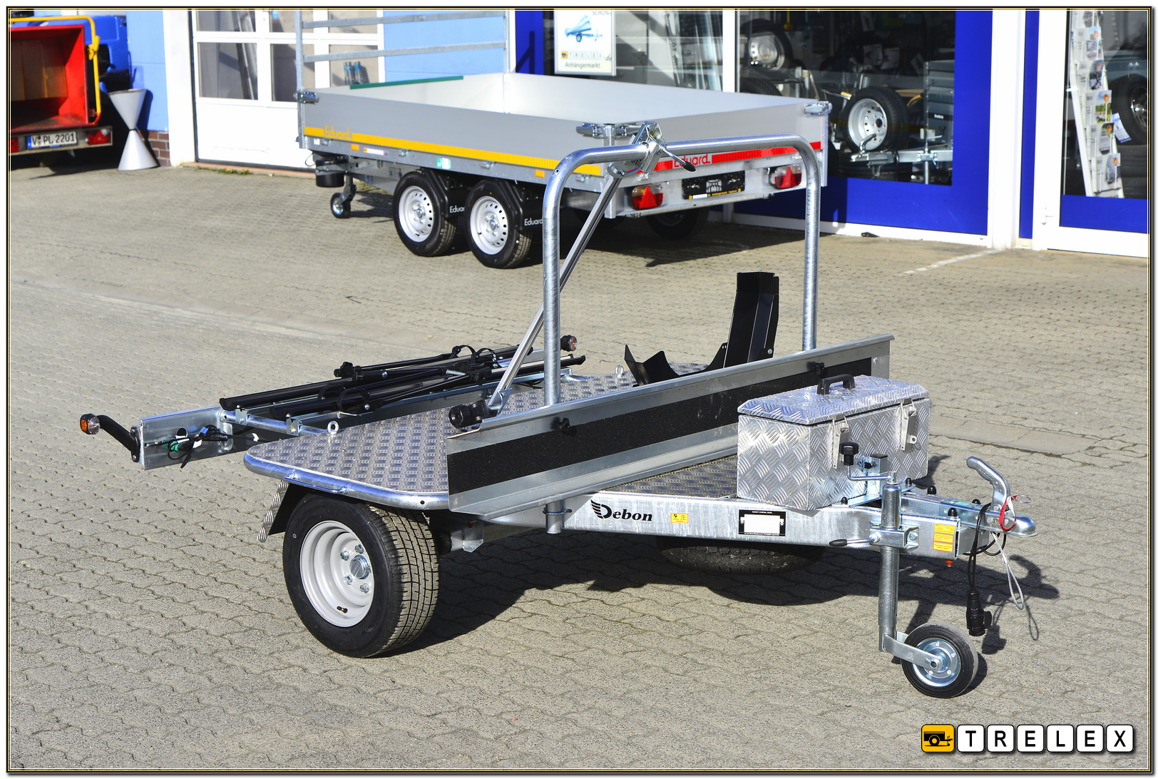 TRELEX Anhnger. Debon Roadster Camp