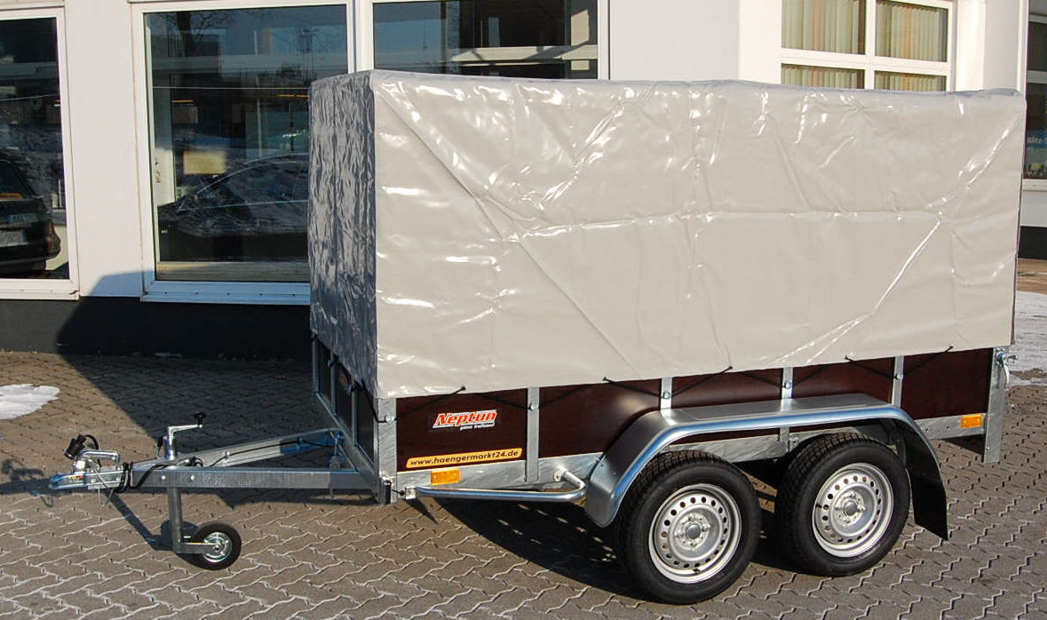Kippbarer neuer 750 kg Anhänger, PKW-Anhänger, Trailer, offen in  Niedersachsen - Ilsede, Gebrauchte Auto-Anhänger kaufen