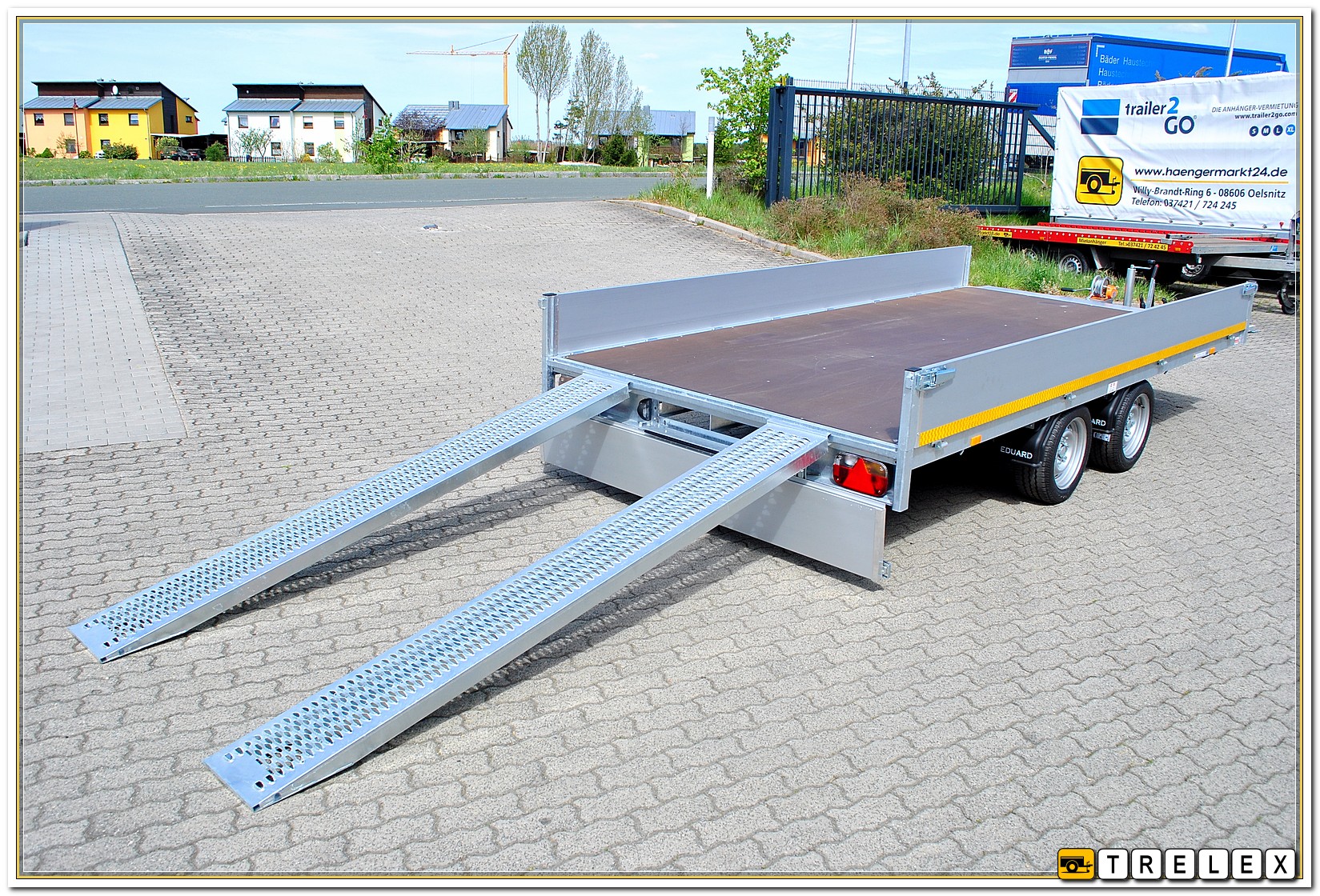 Bild von AZ 4020 3000 / 3500 kg Bordwände